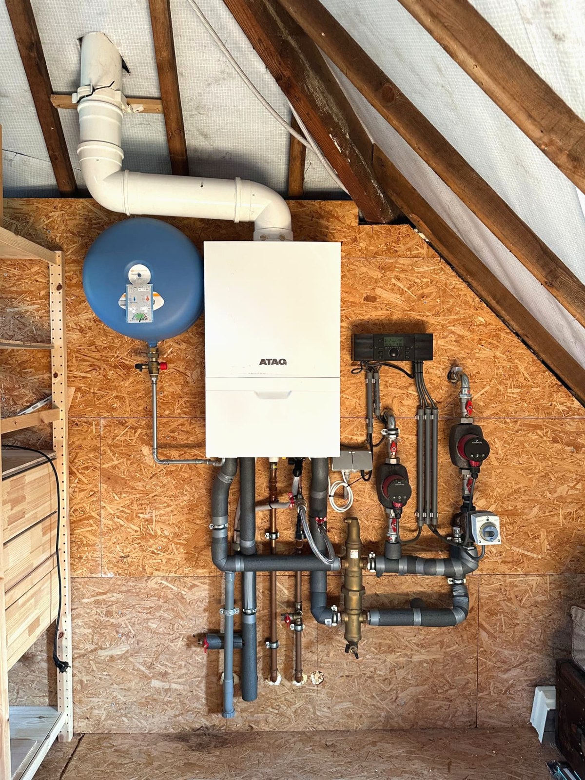 ATAG condensatieketel met collector
